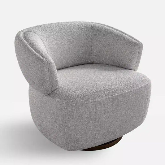 Vatros Barrel Chair Fully Assembled Swivel Accent Chair