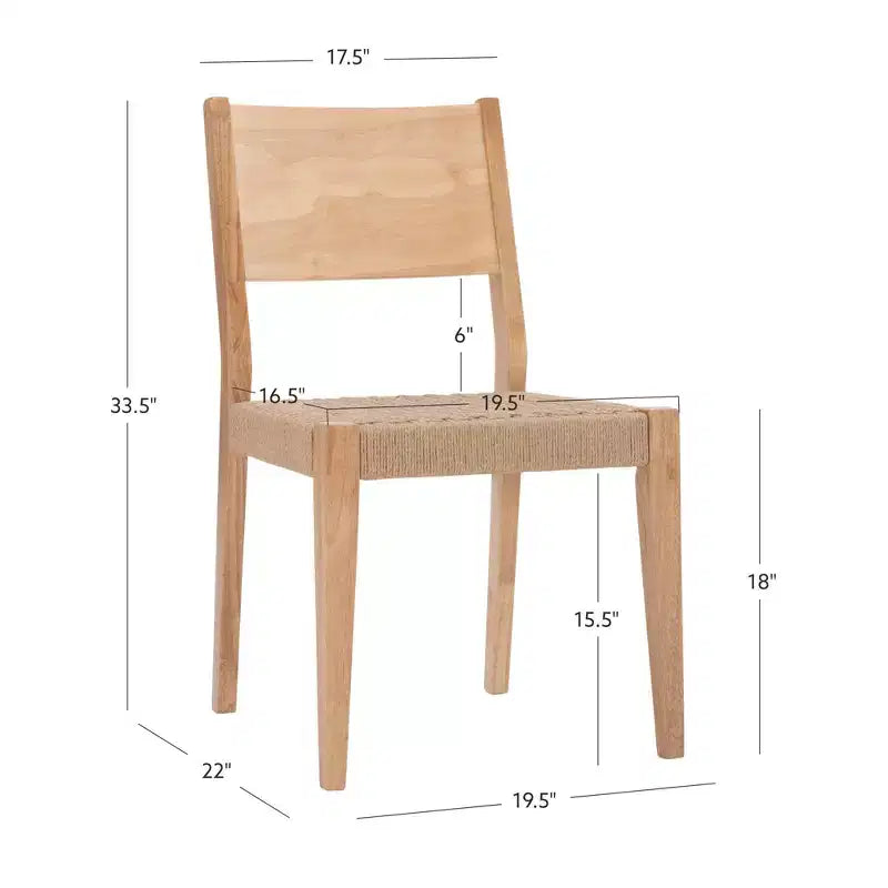 Chaise d'appoint marron, assemblage adulte requis