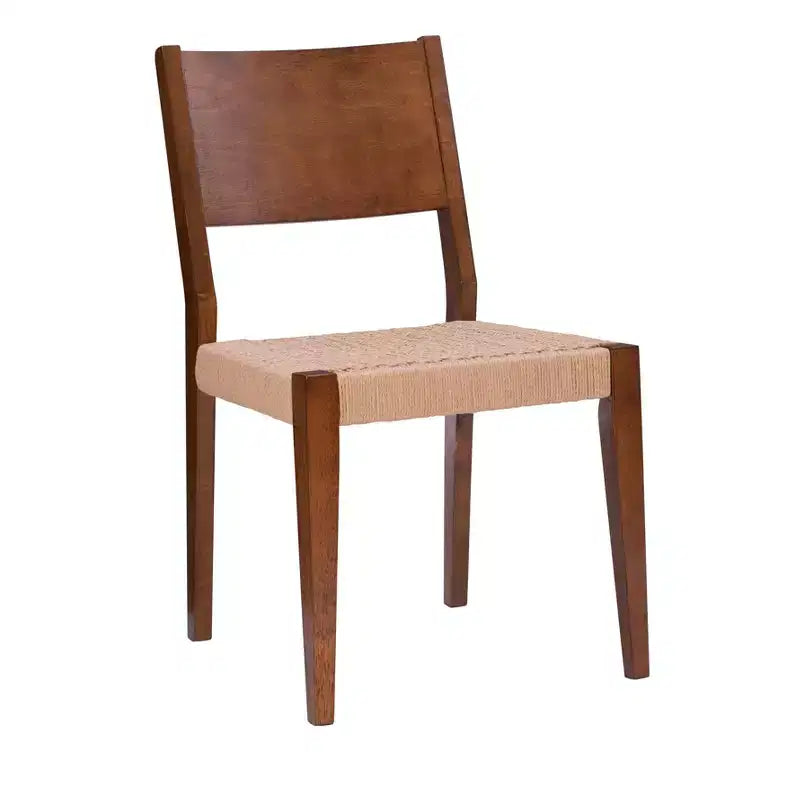 Chaise d'appoint marron, assemblage adulte requis