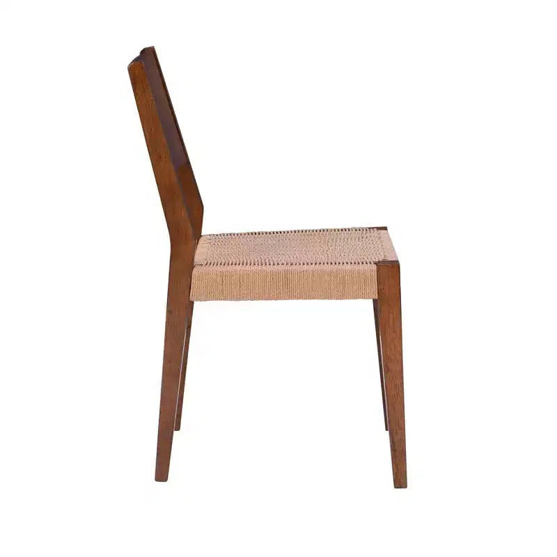 Chaise d'appoint marron, assemblage adulte requis