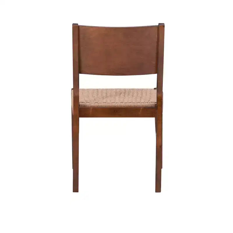 Chaise d'appoint marron, assemblage adulte requis