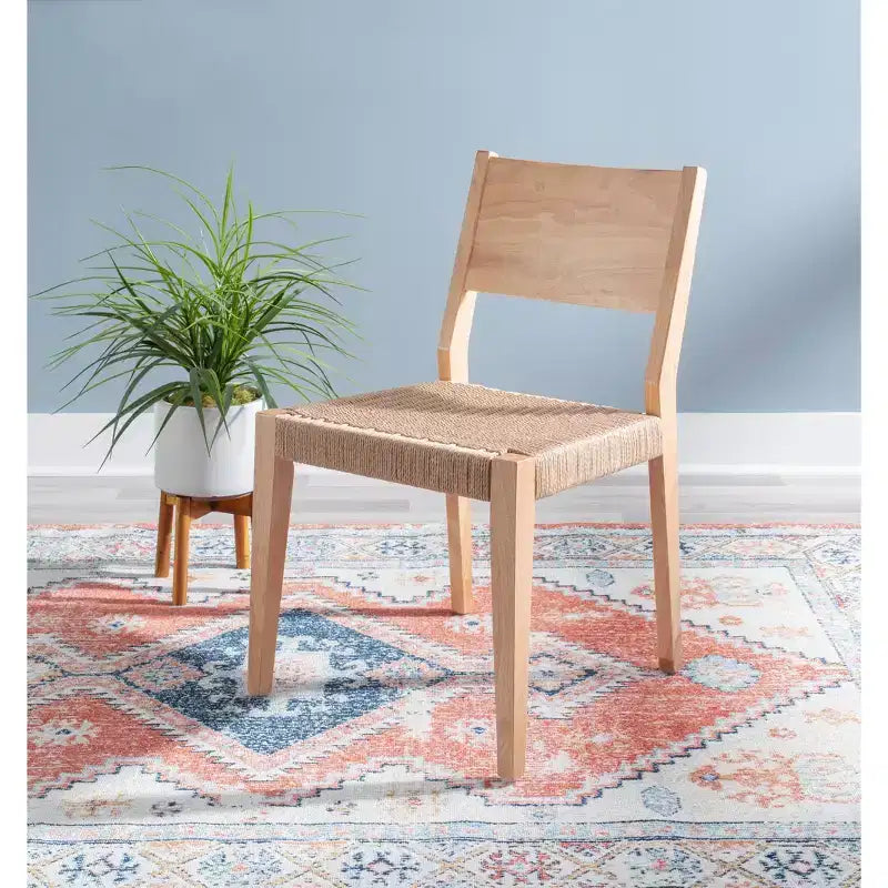 Chaise d'appoint marron, assemblage adulte requis
