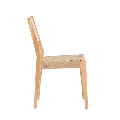 Chaise d'appoint marron, assemblage adulte requis