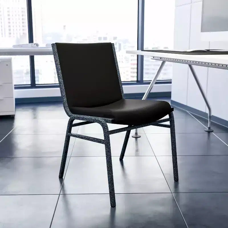 Chaise empilable d'accueil et d'invité robuste