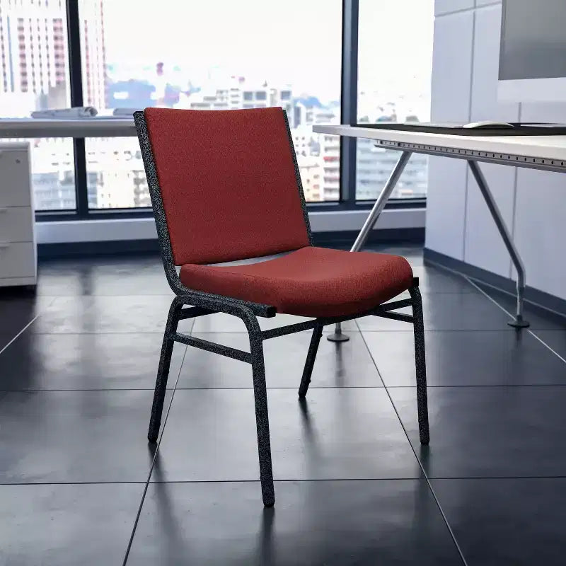Chaise empilable d'accueil et d'invité robuste