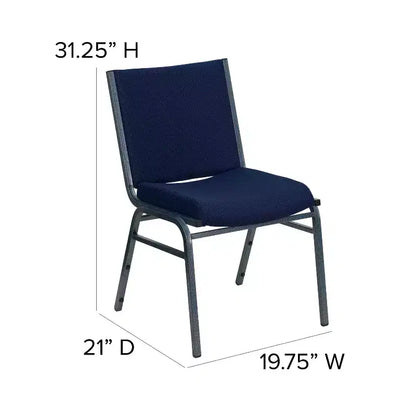 Chaise empilable d'accueil et d'invité robuste