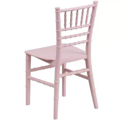 Chaise Chiavari en résine pour enfants, toutes occasions, pour la maison et la location