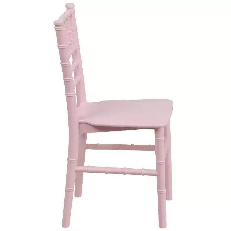 Chaise Chiavari en résine pour enfants, toutes occasions, pour la maison et la location