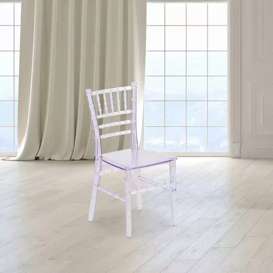 Chaise Chiavari en résine pour enfants, toutes occasions, pour la maison et la location