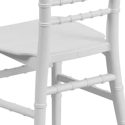 Chaise Chiavari en résine pour enfants, toutes occasions, pour la maison et la location