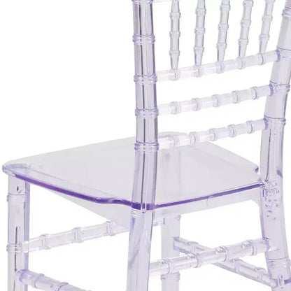 Chaise Chiavari en résine pour enfants, toutes occasions, pour la maison et la location