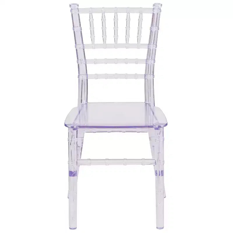 Chaise Chiavari en résine pour enfants, toutes occasions, pour la maison et la location