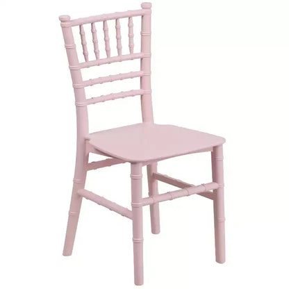 Chaise Chiavari en résine pour enfants, toutes occasions, pour la maison et la location
