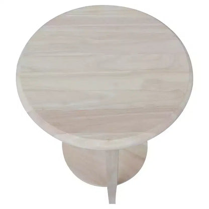 Table d'appoint en bois massif, finition peinte noire, 45,7x45,7x61 cm, assemblage par un adulte requis