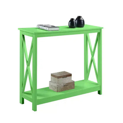 Console avec étagère, design moderne, assemblage par un adulte requis