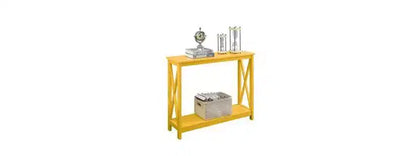Console avec étagère, design moderne, assemblage par un adulte requis