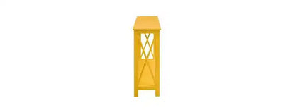 Console avec étagère, design moderne, assemblage par un adulte requis