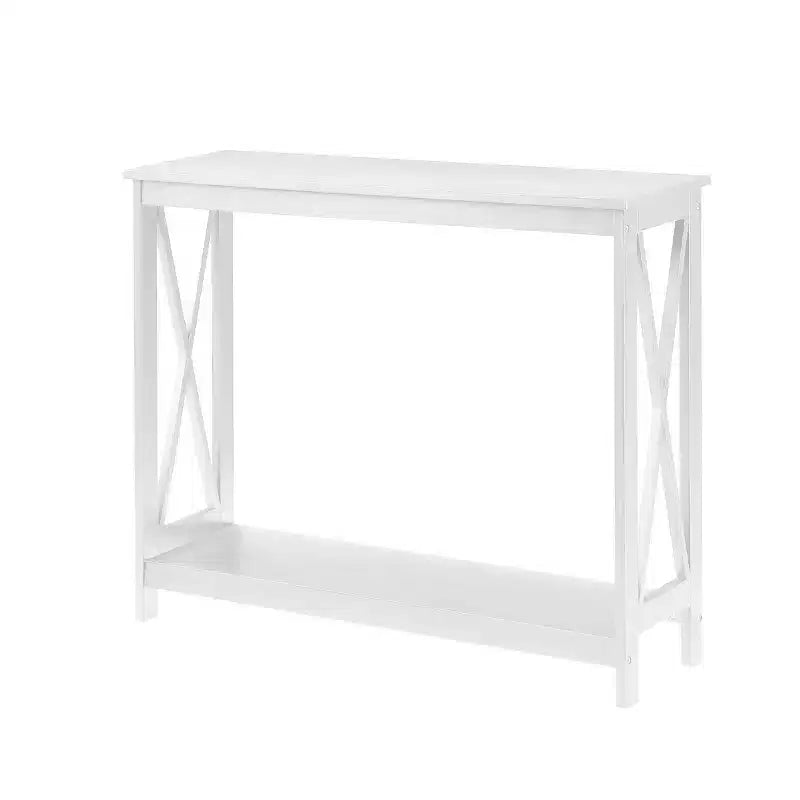 Console avec étagère, design moderne, assemblage par un adulte requis