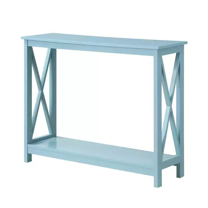 Console avec étagère, design moderne, assemblage par un adulte requis