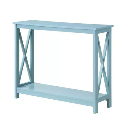 Console avec étagère, design moderne, assemblage par un adulte requis