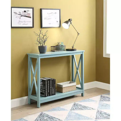 Console avec étagère, design moderne, assemblage par un adulte requis