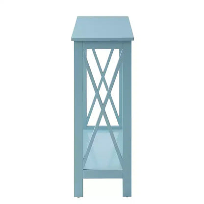 Console avec étagère, design moderne, assemblage par un adulte requis