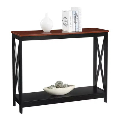 Console avec étagère, design moderne, assemblage par un adulte requis