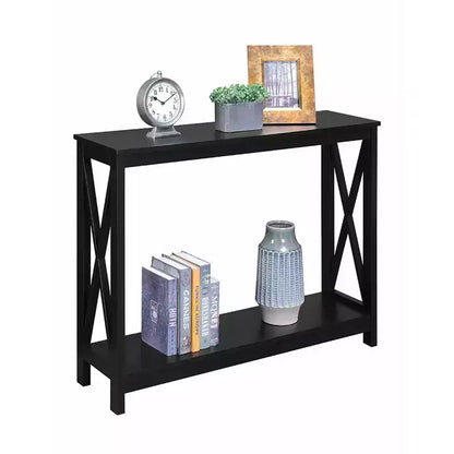 Console avec étagère, design moderne, assemblage par un adulte requis