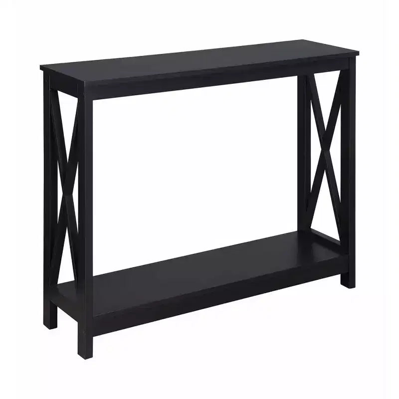Console avec étagère, design moderne, assemblage par un adulte requis