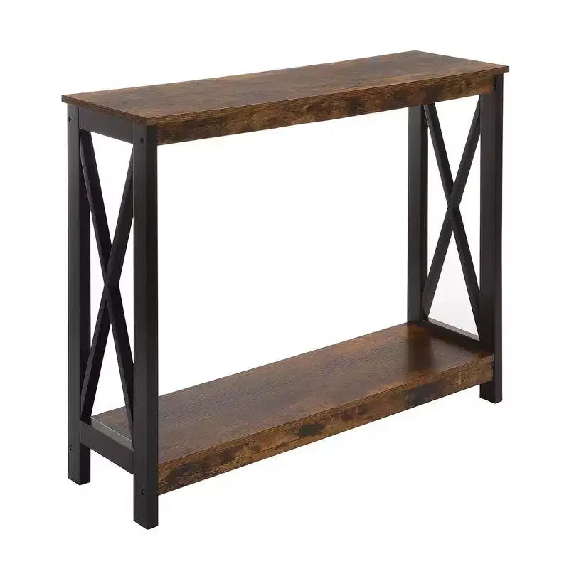 Console avec étagère, design moderne, assemblage par un adulte requis