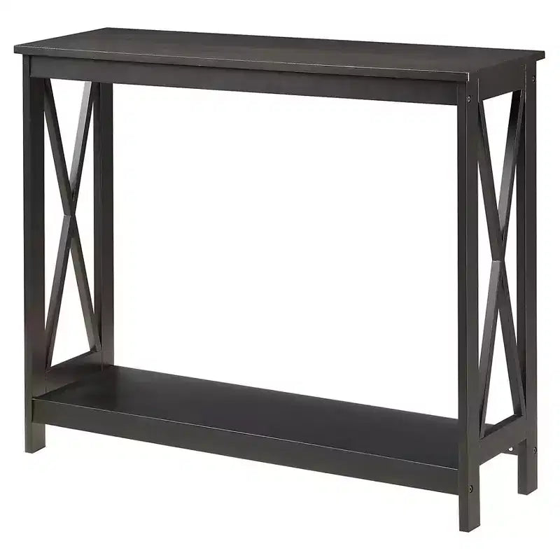 Console avec étagère, design moderne, assemblage par un adulte requis