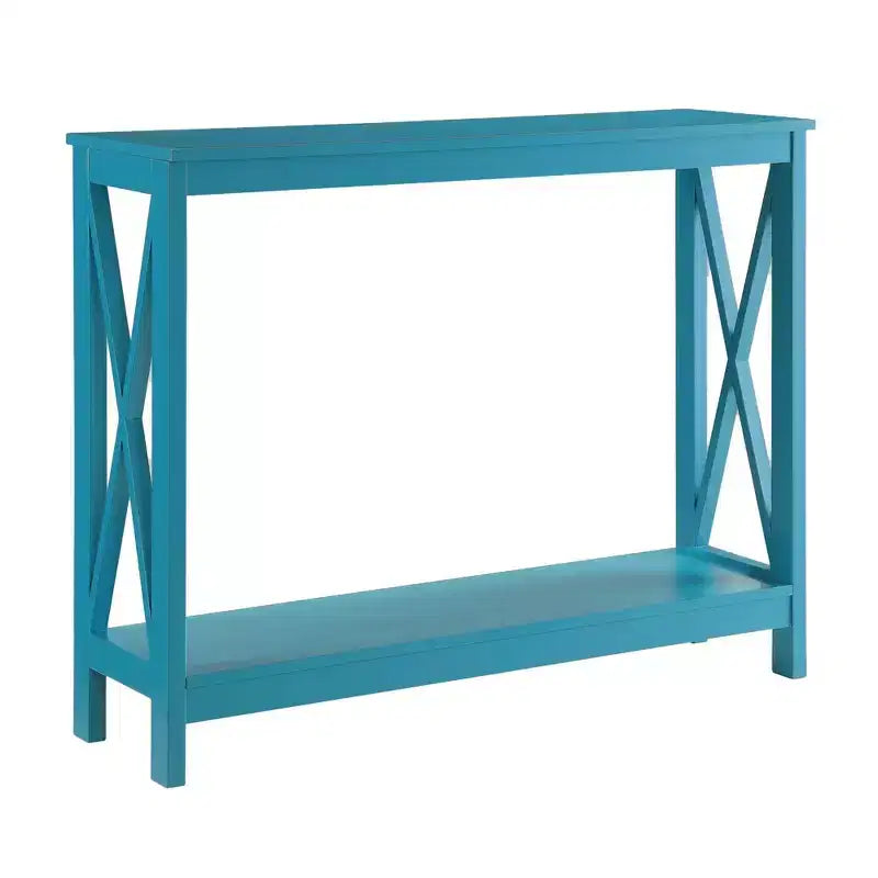 Console avec étagère, design moderne, assemblage par un adulte requis