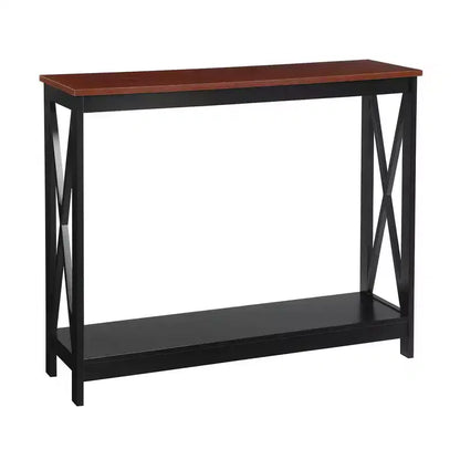 Console avec étagère, design moderne, assemblage par un adulte requis