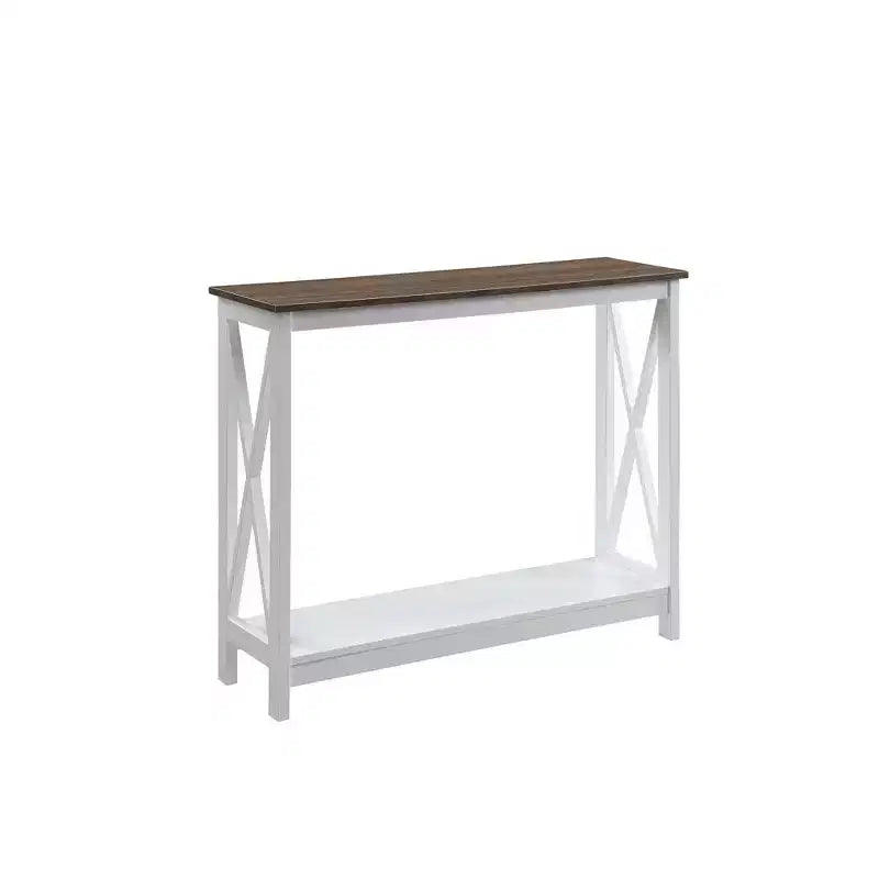 Console avec étagère, design moderne, assemblage par un adulte requis