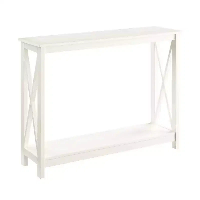Console avec étagère, design moderne, assemblage par un adulte requis