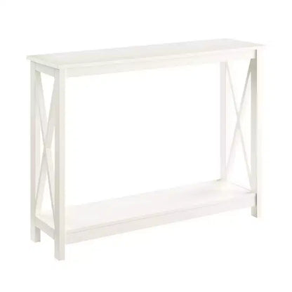 Console avec étagère, design moderne, assemblage par un adulte requis