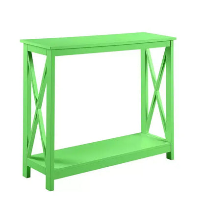 Console avec étagère, design moderne, assemblage par un adulte requis