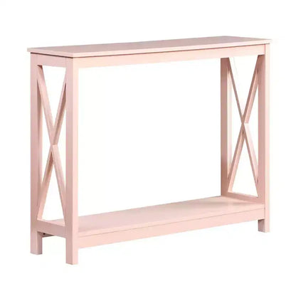 Console avec étagère, design moderne, assemblage par un adulte requis