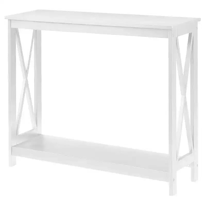 Console avec étagère, design moderne, assemblage par un adulte requis