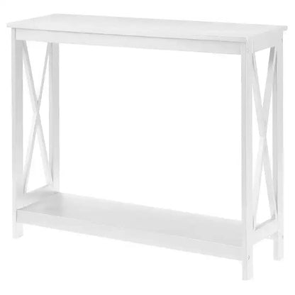 Console avec étagère, design moderne, assemblage par un adulte requis
