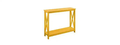 Console avec étagère, design moderne, assemblage par un adulte requis