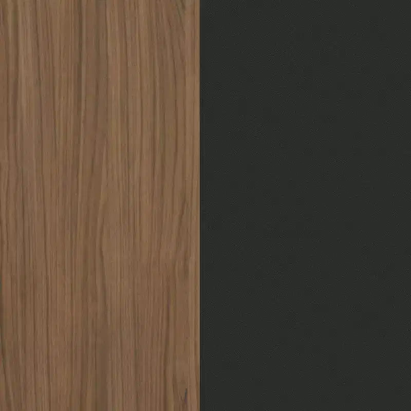 Armoire de rangement étroite à 2 portes, MDF finition mélaminée, 2 étagères, 99 cm l x 82,5 cm H