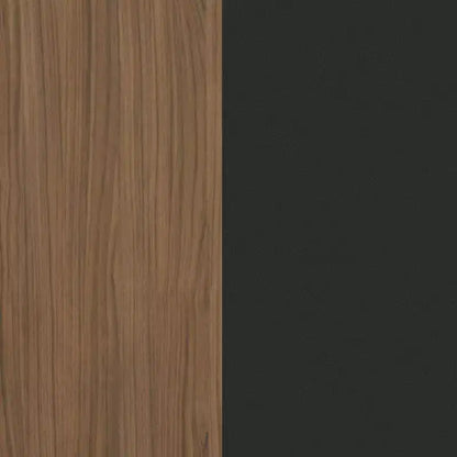 Armoire de rangement étroite à 2 portes, MDF finition mélaminée, 2 étagères, 99 cm l x 82,5 cm H