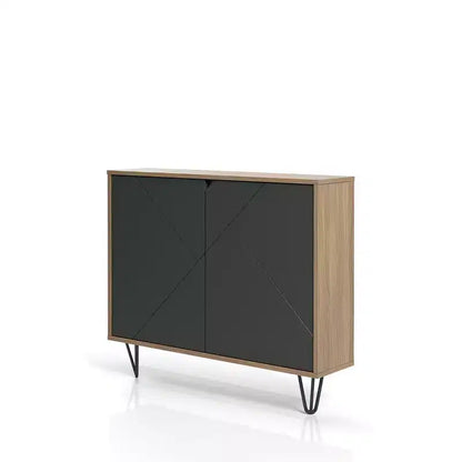 Slim 2 Door Storage Cabinet - Nexera